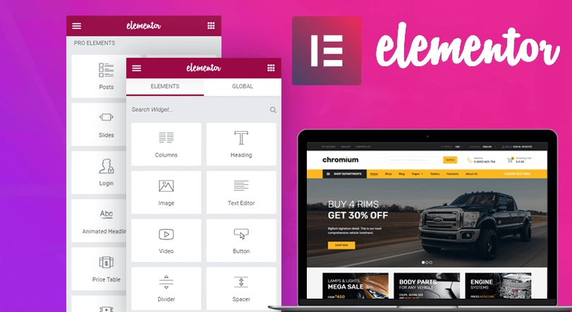 Come creare siti web professionali con Elementor